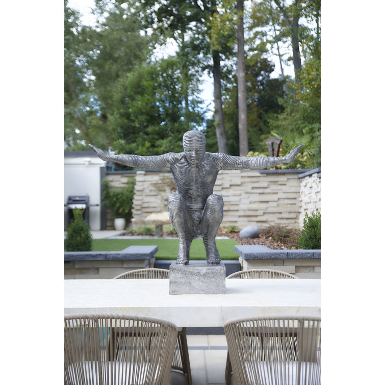 Phillips Collection Aluminum Outstretched Arms Statue Wayfair